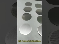 High precision metal filter screen