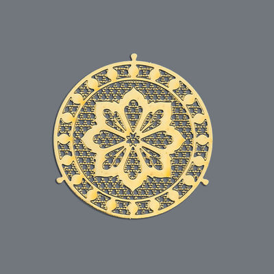 Good price Custom Copper Chemical Etching Copper Alloy Craftworks With Fine Lines online