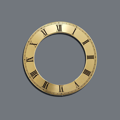 Good price Precision Copper Chemical Etching Watch Dial 0.5mm Thick For Luxury Timepieces online