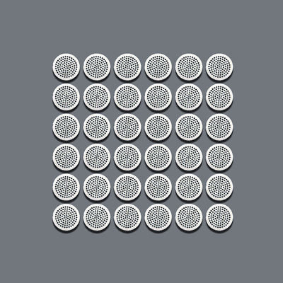 Good price Stainless Steel Etched Metal Speaker Grills For Mobile Phones 0.1mm Thickness online