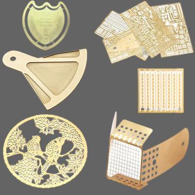 Good price Copper etched bookmark fancy ornament crafts  online