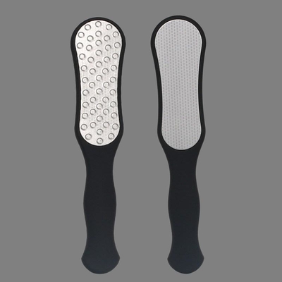 Good price Dual-Sided Stainless Steel Hard Dead Skin Foot Scraper Peeling Smoothing Foot File online