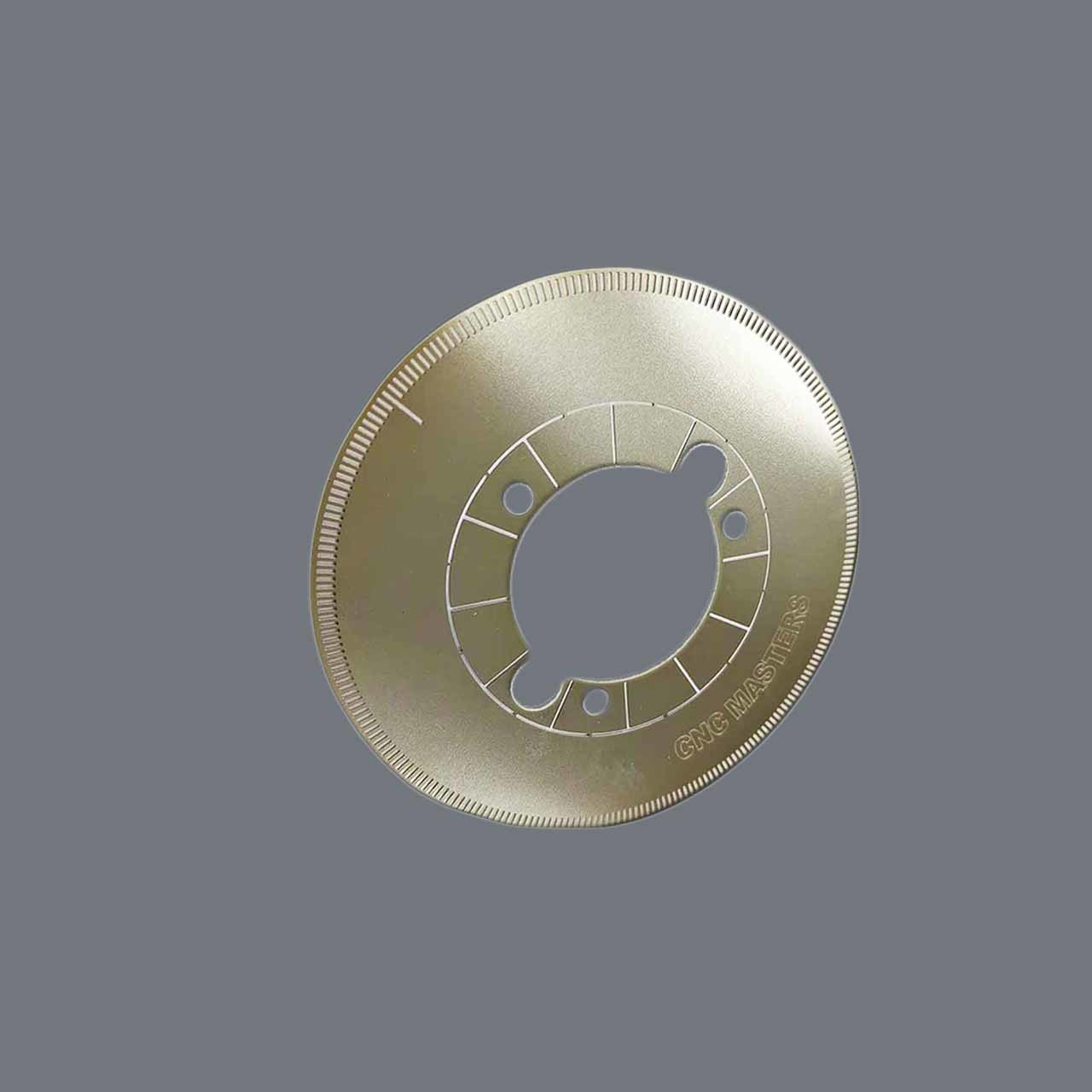 Chemical Etching Metal Encoder Discs from prototype to mass production