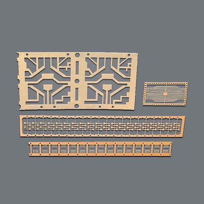 Good price Metal Chemical Etching Cooper LC Lead Frame For Semiconductor online