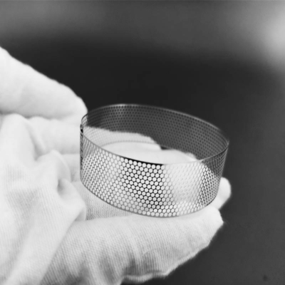 Stainless Steel Micro Perforated Mesh 0.03mm Aperture