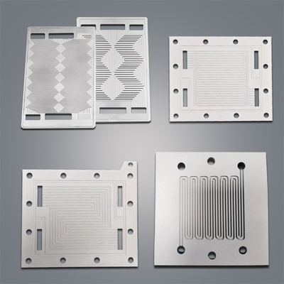 Metal Chemical Etching  0.6mm 1.0mm Flow Plates For PCHE Heat Exchanger