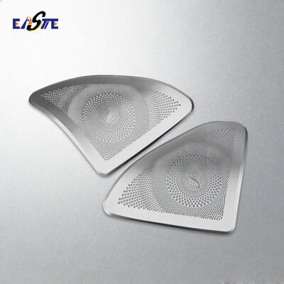 Germany OEM Custom Etched 304 Stainless Steel Automotive Speaker Grill Mesh for Car Door & Dashboard
