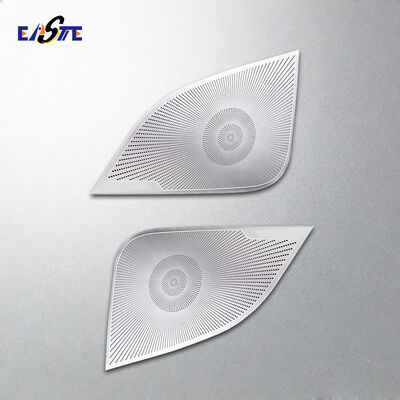 Precision Metal Chemical Etching Custom Flexible Design Metal Auto Speaker Grilles with Brand LOGO