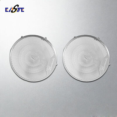 Custom Photo Chemical Etching Metal Mesh  0.1-0.5mm Stainless Steel Speaker Grill